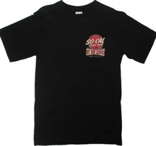 SO-CAL Speed Shop "Hot Rod Service"(7024). Black or White 100% Cotton T-shirt.