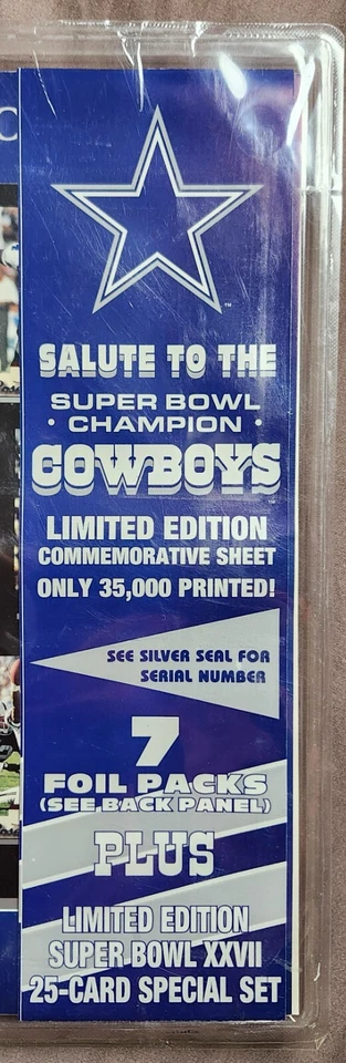 DALLAS COWBOYS 1993 SUPER BOWL CHAMPIONS Limited Edition #12,747 of 35,000 - Image 2 of 4