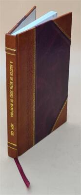 A Sketch Of Both Sides Of Manitoba : Perpetrated By Jeff. Gee : [Leather Bound]