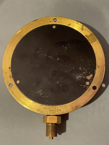 SR Southern Railway brass Guage "TONS ON 5" RAM" Maker: Dewrance & Co. - Photo 6/7