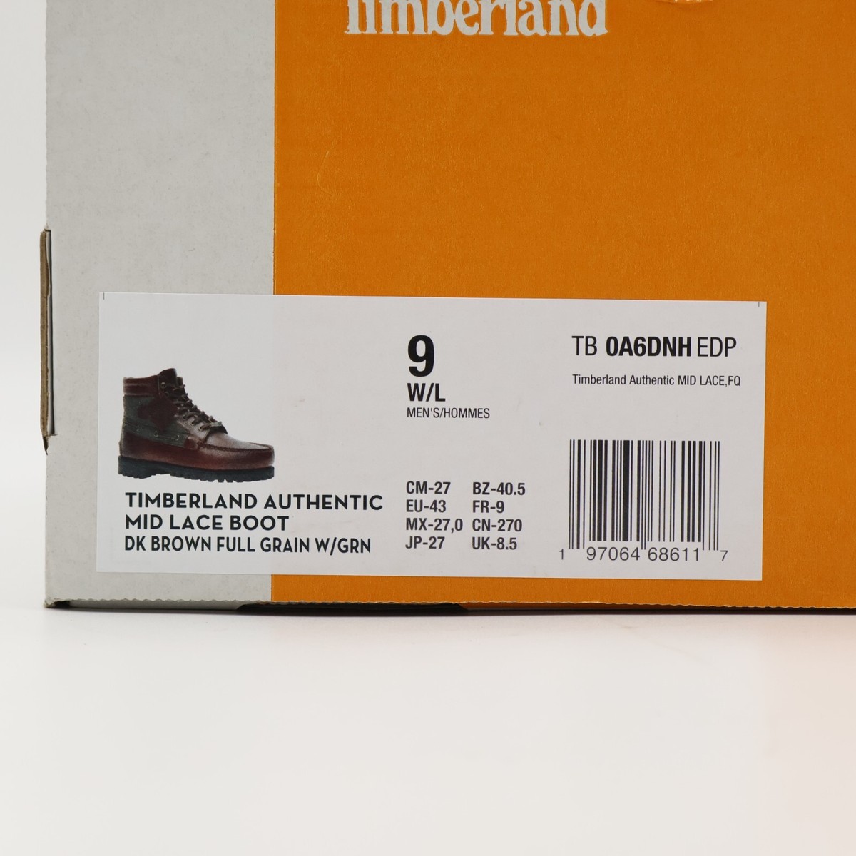 TB0A6DNHEDP1 Beams Timberland Authentic 7eye Classic Lug TB0A6DNHEDP1 Beams Timberland Authentic 7eye Classic Lug