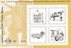 XX ANNIVERSARY FOUNDATION AVIS MEDA SHEET ERINNOFILO VIGNETTE 1978