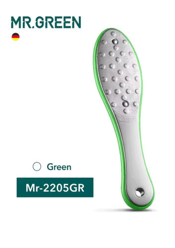 MR.GREEN Lima Piedi Doppio Lato Rimuovi Calli Acciaio Inox Professionale - Foto 10 di 13