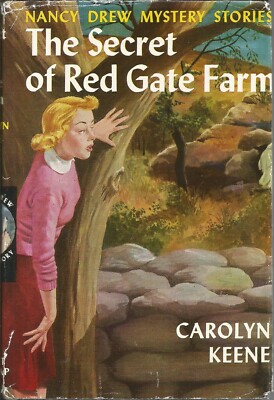 NANCY DREW #6 THE SECRET OF RED GATE FARM 1st REVISED EDITION 1961 HB IN DJ