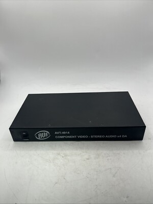 AV TOOL AVT-4914 HDTV Component Video Stereo Audio DA Distribution Amplifier