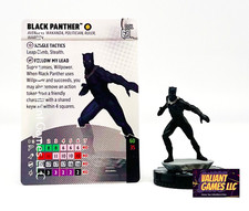 Marvel Heroclix Black Panther 001 w/ Card Avengers 60th Anniversary