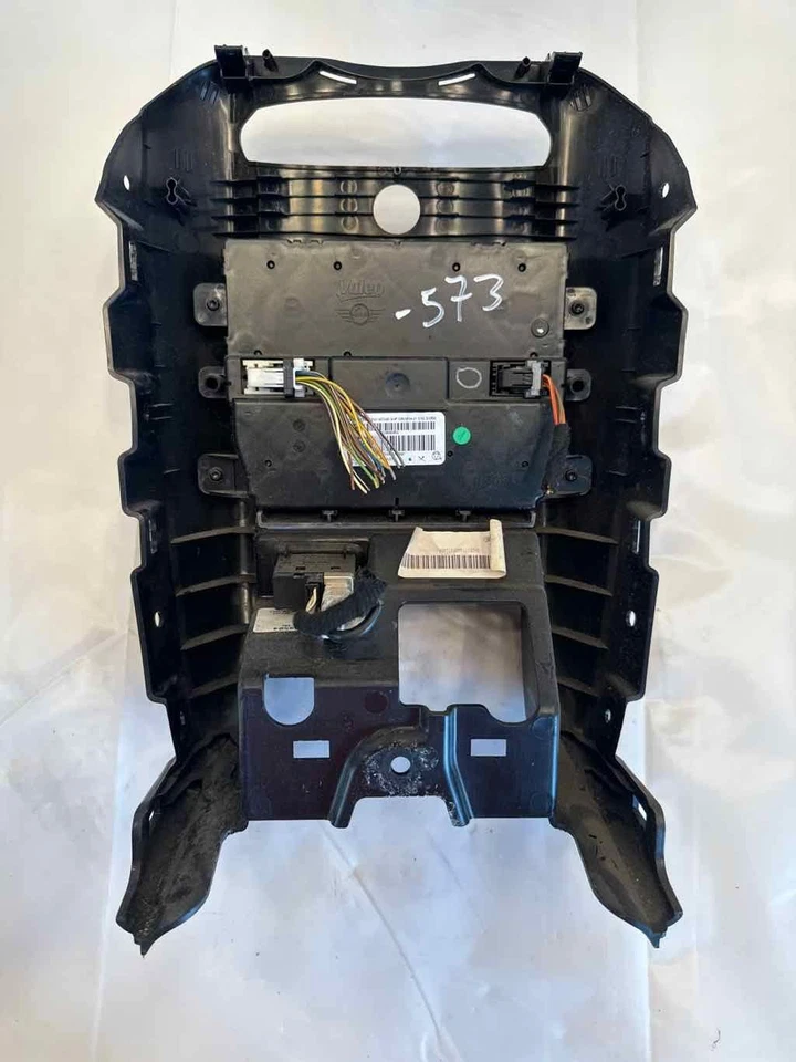 2009 BMW MINI COOPER A/C aquecedor ar condicionado controle de temperatura com moldura de acabamento - Imagem 3 de 4