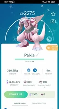 Pokemon Shiny Palkia - TRADE 1 mill Dust (Unregistered)- Read Description