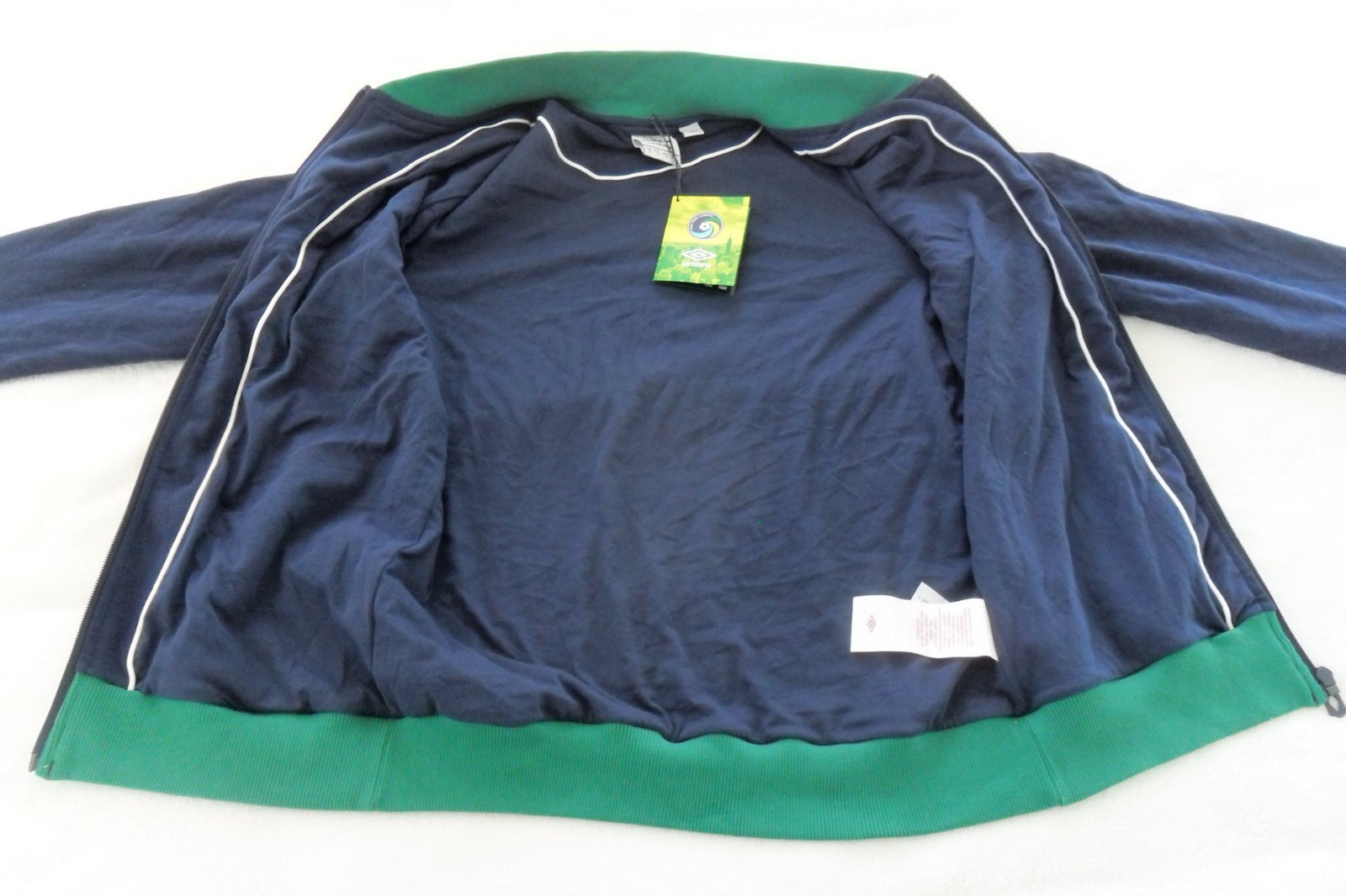 Umbro NY COSMOS RAMSEY BOMBER Jacket Varsity Track jersey-sweat shirt Size S NWT image 4