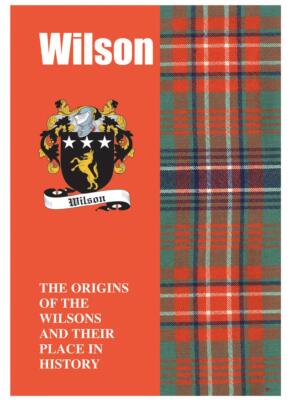 Wilson Ancestry Scottish Origins of the Clan History Booklet Scottish Gift