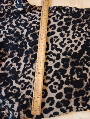 primark atmosphere Leopard Print Midi Dress Cotton Animal Size 8 Womens - Picture 6 of 11