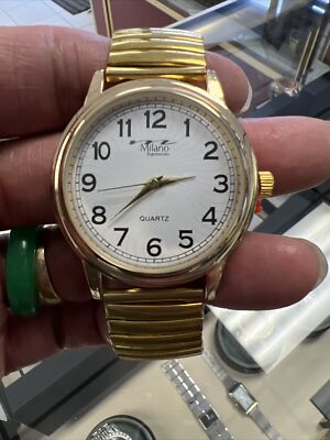 Men Women Luxury Gold Tone Dress Analog Quartz Wrist Watch Watch | eBay
