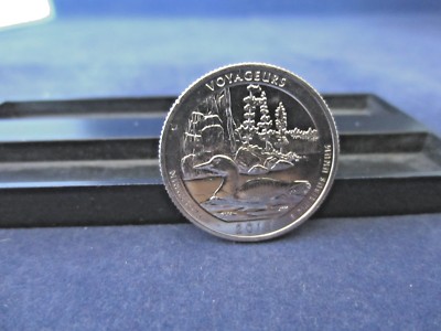 2018-S CLAD Quarter VOYAGEURS MN Mint State UNC -  BU Upper Grading Range
