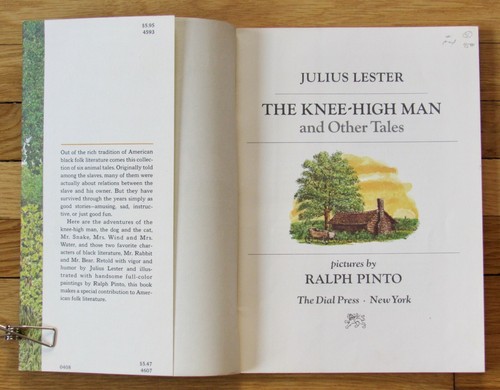THE KNEE HIGH MAN Uncorrected Proof Julius Lester Ralph Pinto Harper & Row L8 - Foto 2 di 2