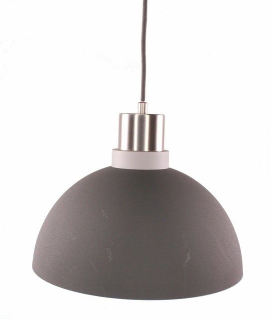 2 X John Lewis Henrik Led Cone Ceiling Pendant Lights Black 6