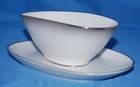 Rosenthal gravy boat with attached underplate: Bettina shape, "Elegance" pattern — photo 3
