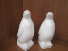 FORME IN POLISTIROLO " PINGUINO"  DA RIVESTIRE CON TESSUTO DA DIPINGERE DECORARE