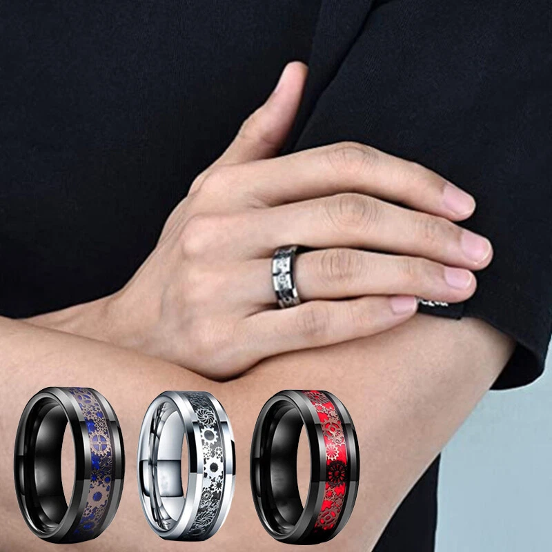 Western style shop mens wedding bands
