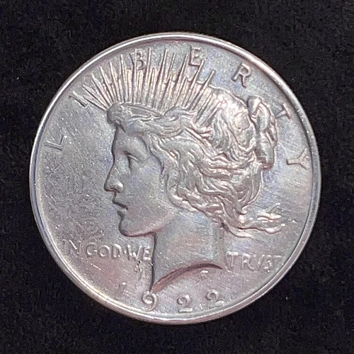1922 Peace Silver Dollar – Extremely Fine (XF) Grade