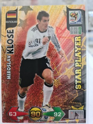 Panini Adrenalyn FIFA World Cup 2010 - Miroslav Klose - Star Player