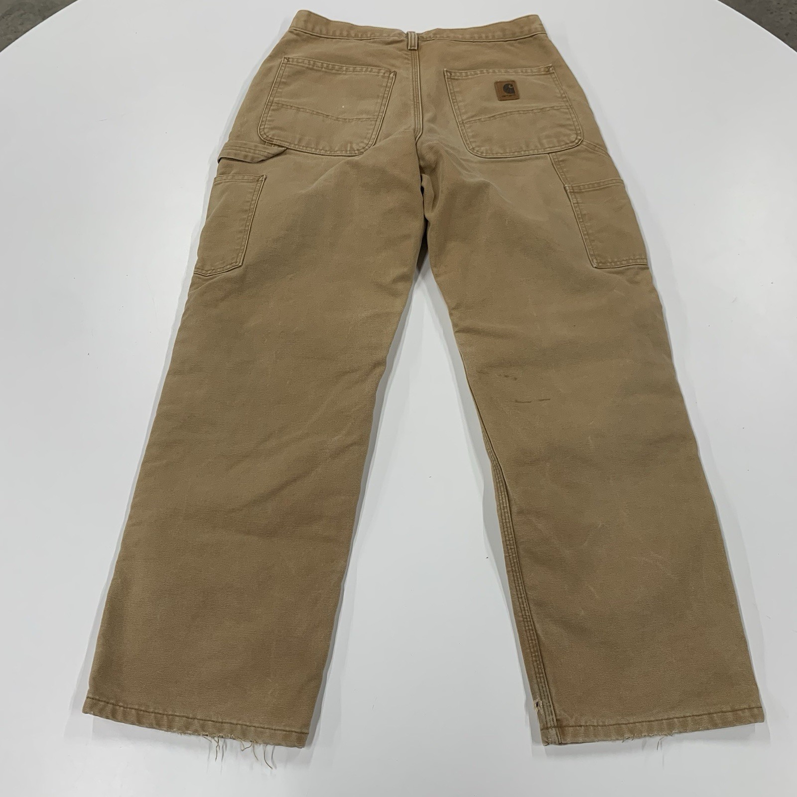 carhartt b111 brn insulated Pants 31x30 dungaree fit  thumbnail 6