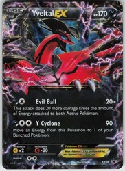 Yveltal EX XY08 XY Black Star Promo Holo