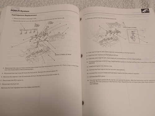 2000 Honda S2000 Factory Service Manual Used Good Condition See Photos - Picture 10 of 13