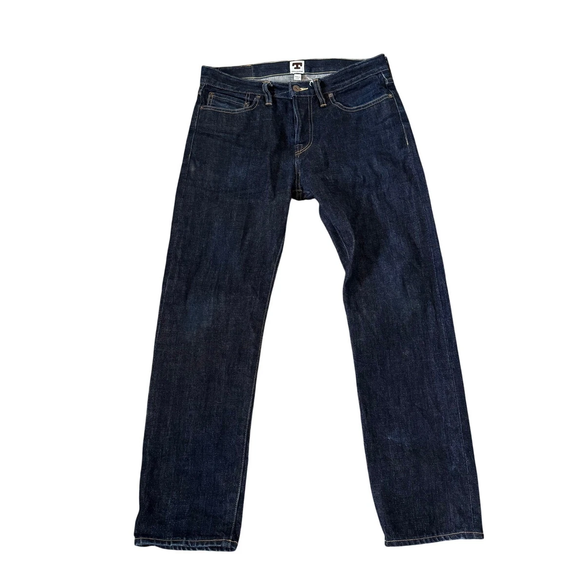 美品 TELLASON デニム 赤耳 濃紺 ホワイトウォーク 希少サイズ Tellason Jeans for Men for sale - eBay