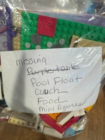 LEGO FRIENDS: Livi&rsquo;s Pop Star House Set Building 41135 incompete 