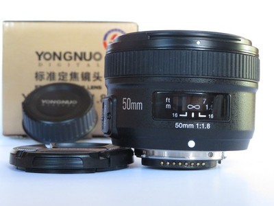 Yongnuo YN 50mm 1:1.8 für Nikon WIE NEU
