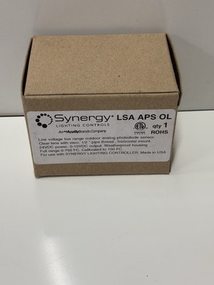 Acuity Synergy LSA APS OL, Low Range, 24VDC, Analog Photodiode Sensor