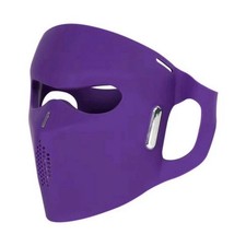 Purple 4D LED Light Therapy Mask Anti-Aging Acne Rechargeable Silicone