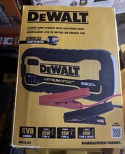 DeWalt DXAELJ25 Automotive 2500 Peak Amp Jump Starter w/ USB Power Bank