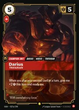 Riftbound League of Legends TCG Darius Trifarian Showcase Alt Art OGN 027a/298 — live eBay listing