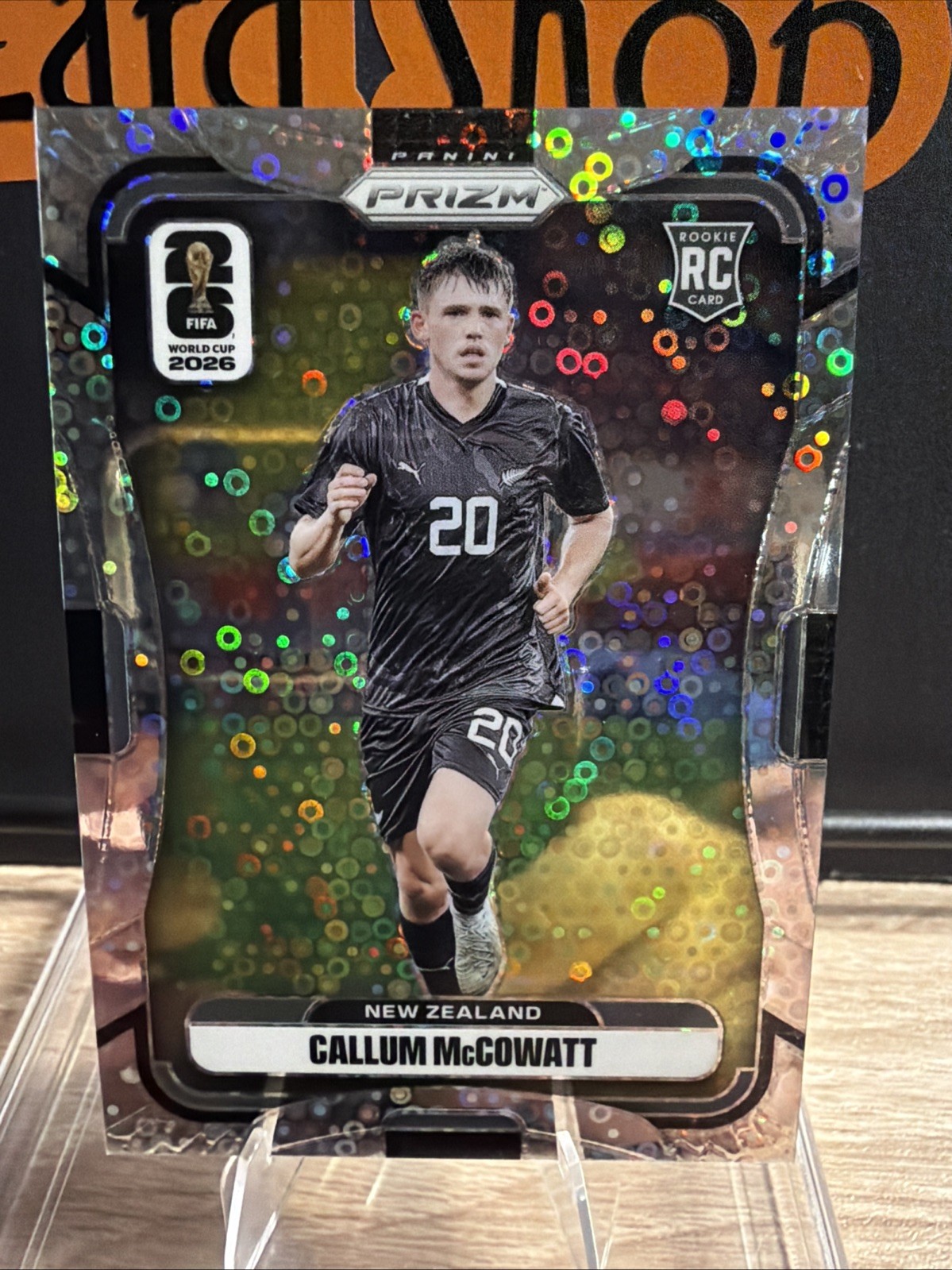Panini Prizm FIFA World Cup 2026 Callum McCowatt RC Disco Prizm