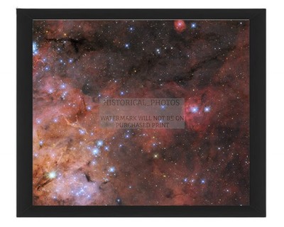 TARANTULA NEBULA HUBBLE VIEW 30 DORADUS STAR FORMING REGION 8X10 FRAMED PHOTO