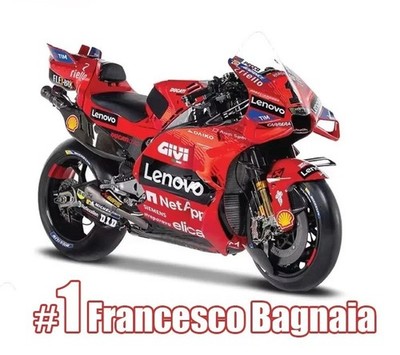 1/18 2021 Season Racing Motorcycle Diecast Alloy Model Style