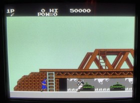 Green Beret Rush'n Attack Famicom Disk System Japan Import US Seller TESTED