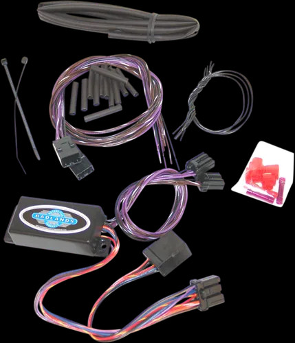 Badlands Static Sequential Light Module Plug In for Softail Deluxe 07 ...