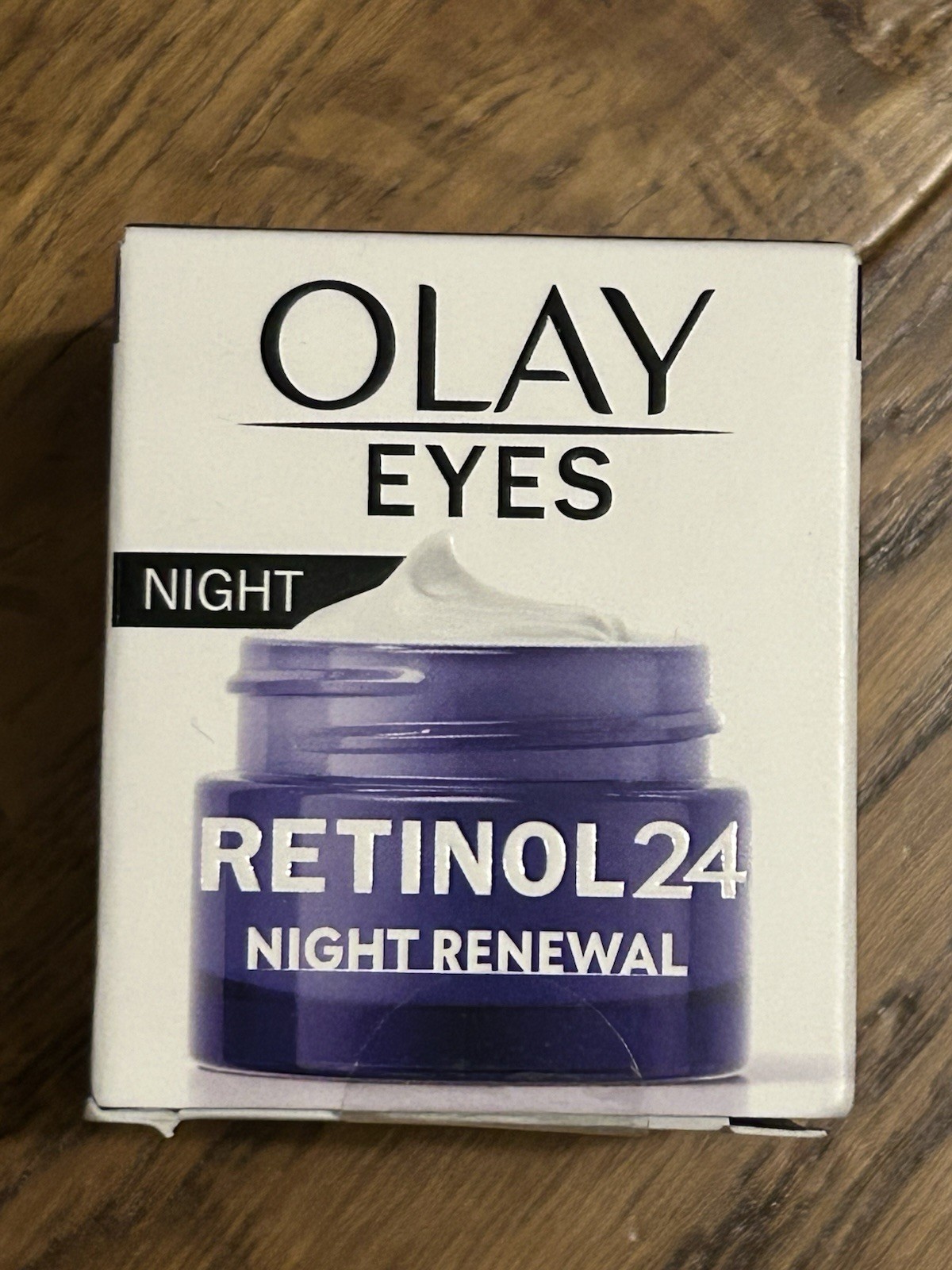 Olay EYES Retinol 24 Night Renewal Eye Cream. Smooth Renew Hydrate, 15ml (BNIB)