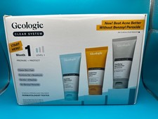 Geologie Clear System Acne Treatment Kit Level 1 Set Retinol Niacinamide Salicyl
