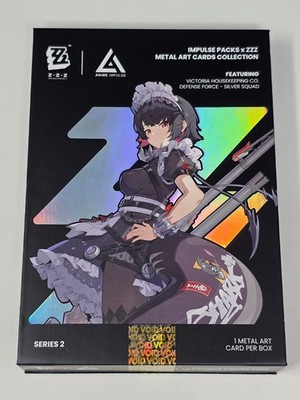 Zenless Zone Zero Trigger SILVER Metal Card ZZZ Anime Impulse