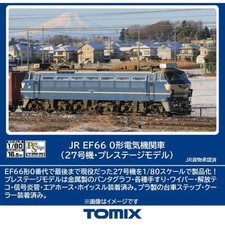TOMIX HO-2529 HO Scale JR EF66 No.27 Electric Locomotive Prestige Model Japan