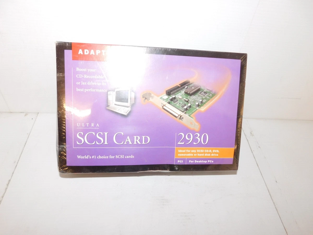 SCSI Kontroler Adaptec AHA-2940 UW PCI + SCSI diskovi