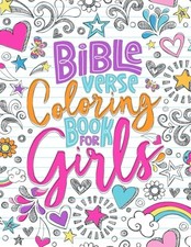 Bible Verse Coloring Book for Girls, Inspired To Grace