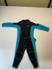 Havto Youth Wetsuit 3/2mm Neoprene Full Suit Back Zip Blue New with tags