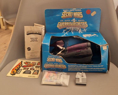 secret wars side-car fatalis doom cycle mattel 1984