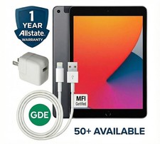 Good B- Apple iPad 8th Gen 32GB 10.2 WiFi Cellular Unlocked 1 Yr Wty