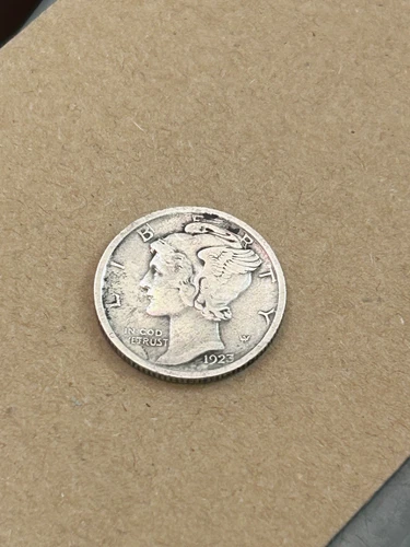 1923 SILVER MERCURY DIME Fine / VF Details 10 Cents