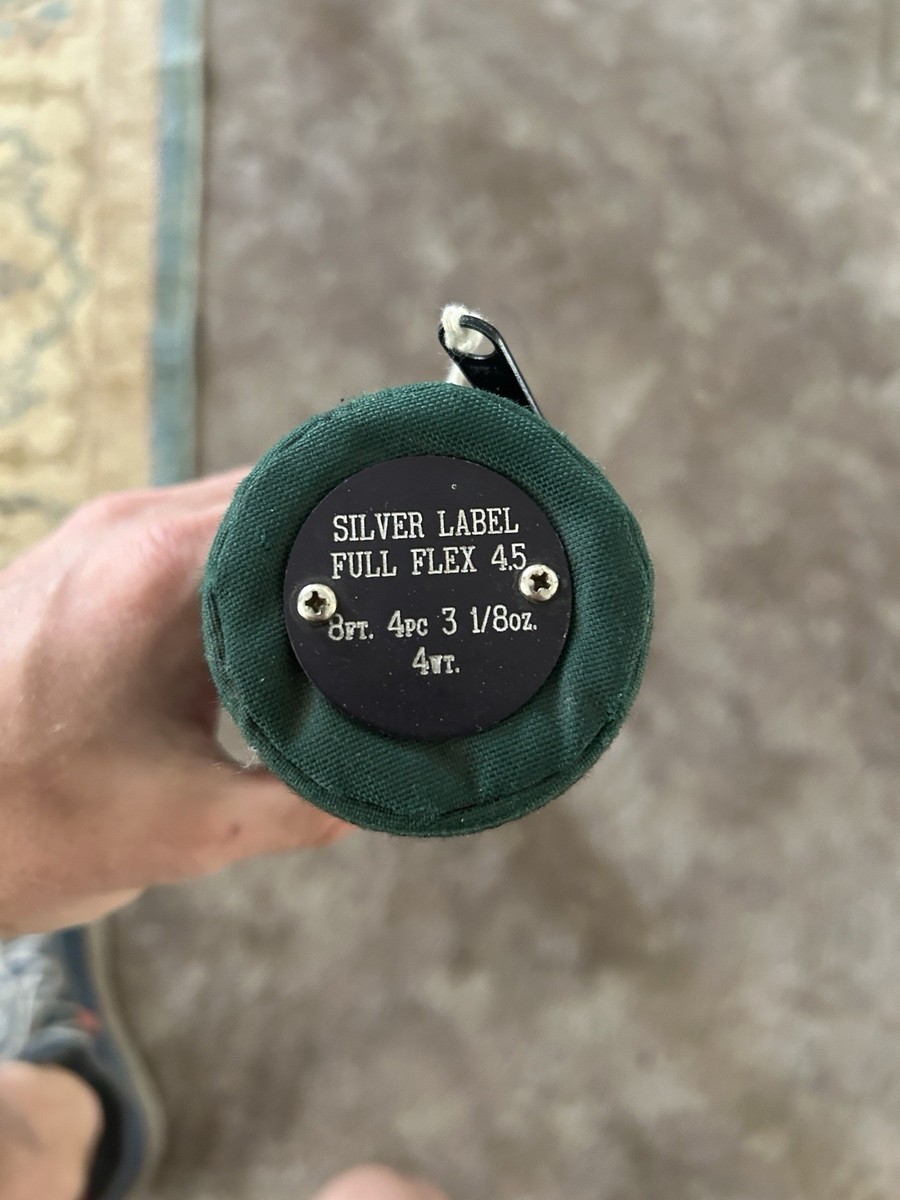 Orvis Silver Label TL 8' #4 WT 4pc Fly Rod 4.5 Full Flex Fly